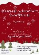 Rodzinne warsztaty świąteczne w Filii nr 2 MBP w Skierniewicach